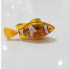 Đồ chơi bể bơi cho trẻ em, cá điện tử chơi trong phòng tắm, cá nhỏ biết bơi có đèn cảm biến, trang trí bể cá, cá cảnh mô phỏng sống động như thật. Nếu cá không bơi khi thả vào nước, hãy nhẹ nhàng kéo và lắc đuôi để cá bơi trở lại. - Nhiều màu - Xem 16