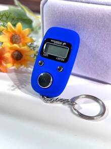 602 Handheld Tally Counter With LED Display, Portable Keychain Counter, Convenient For Prayer Counting, Inventory Counting, People Counting, Displays Up To 99,999