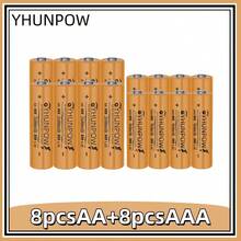 YHUNPOW AA2600mAh, AAA960mAh, 1.2V Ni-MH Rechargeable Battery, Compatible With Various Devices