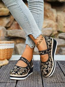 1 pereche de pantofi formali pentru femei, pantofi negri cu toc înalt, toamna și eleganți, adidași pentru femei, pantofi de iarnă pentru femei, modele fierbinți 2025, pantofi noi populari de loft, pantofi noi pentru femei - Negru - Vizualizare 5