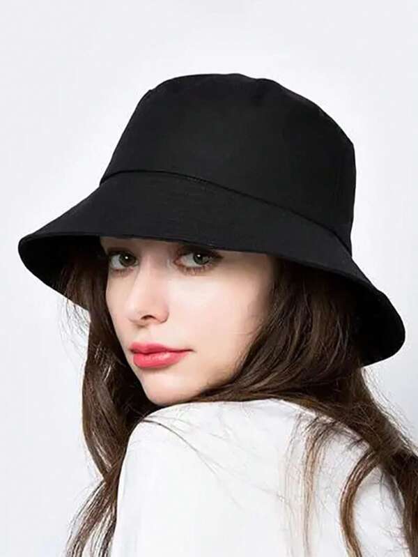 1 szt. unisexowy kapelusz typu bucket, kapelusz przeciwsłoneczny na plażę, estetyczna czapka wędkarska odpowiednia dla mężczyzn, kobiet i nastolatków, dwustronne akcesoria na zimę