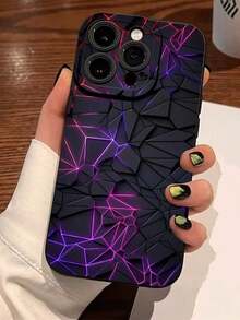 Abstract Geometry Line Art Design Pattern Liquid Silicone Mobile Phone Case Full-Body Protection Shockproof Anti-Fall TPU Soft Rubber Case Compatible With IPhone 11/12/13/14/15/15pro/15 Plus/15 Promax/7plus/8plus/X/Xs Max/Xr/11pro/12pro/13pro/14pro/12mini/13mini/11promax/12promax/13promax/14promax/14plus/6/6s/6plus/7/8/Se&Compatible With Samsung Galaxy/A54/A14/A12/A13/A15/A32/A33/A24/A52S/S20/S21/S22/S23/S24/S23Plus/S24ultraFOR-YOUR-BELOVED-PHONEChristmas Gifts - Kiểu 1 (1 CÁI) - Xem 2