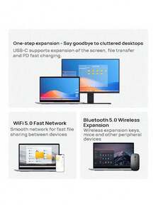 Lenovo 14.1" Laptop, Powerful Notebook A14H, Large Battery Long Lasting, New Model, 14.1" HD Large Screen, Lightweight Body, Portable Office, Lightweight Laptop, Business, High Definition Screen, Silver