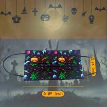 Individually Wrapped Face Masksdisposable Masks For Adult And 50-Pack/3 Ply For Men Women