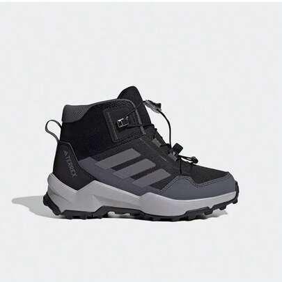 Adidas Boys & Kids' High-Top Hiking Shoes, Anti-Slip Sports Sneakers