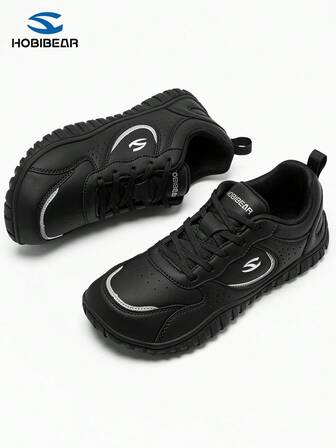 HOBIBEAR Women's Casual Sports Shoes, Wide Fit Comfortable Athletic Sneakers, Suitable For Wide Feet, Soft Sole Breathable Casual Walking Shoes