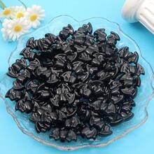 Multi-Color Acrylic Bat Shaped Beads, Beads & Bead Assortments For Marine And Land Animals, Halloween Themed Spacer Beads, Used For DIY Bracelets, Necklaces, Earrings, Anklets, Keychains, Backpack Chains, Christmas, Thanksgiving, Halloween, Christmas Eve, Mother's Day, Valentine's Day, Birthday Gifts, Commemorative Days, Back To School Season Decoration Accessories