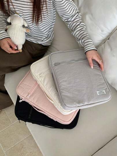 Minimalist Tablet Case, Compatible With 10/11 Inch 13/14 Inch, Laptop Handbag Laptop Case Laptop Sleeve Laptop Cover For Women For Men Travel Essentials