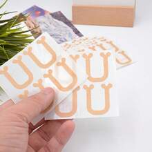 12/20/40/60pcs U-Shaped Foot Pads, Breathable Material, Foot Protection, Easy To Stick - Multicolor - View 9