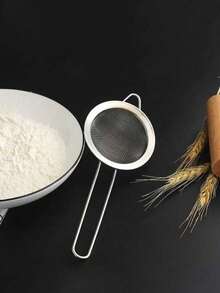 1/3/4PCS 不锈钢细网过滤器带手柄 - 厨房过筛工具，厨房细网过滤器套装，厨房必备工具及厨房配件，