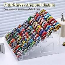 Multi-Functional Acrylic Display Stand, Suitable For Toy Cars And Jewelry - Stackable Multi-Tier Design, Perfect For Christmas And Holiday Gifts