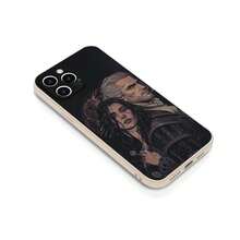 Custodia per telefono in silicone morbido compatibile con modelli 16, 15, 14, 13, 12, 11, Plus, Pro, Max Plus, e modelli Galaxy S17, S17 Pro, S17 Pro Max, con tema del videogioco The Witcher 3