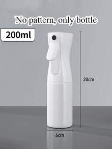 Botella de spray recargable con patrón de corazón de PET, botella de spray de niebla fina multipropósito para viajes y viajes de negocios, dispensador de desmaquillante, botella de spray para el cabello reutilizable, rociador continuo para peinado, limpieza, botánicos, humectante facial