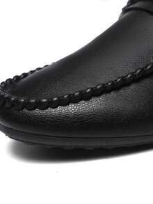 2025 Mocassini classici da uomo, comodi e di moda, scarpe da guida leggere, versatili e confortevoli (Nota: le scarpe sono piccole, si consiglia di scegliere una taglia in più per chi ha piedi più grandi) - nero - Visualizzare 7