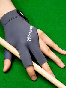 1 件左手专业台球手套，轻便透气三指无指手套，防滑斯诺克防滑手套 - 彩色 - 查看 4