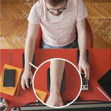 وسادة معصم للوحة المفاتيح، قاعدة معصم للوحة المفاتيح مضادة للانزلاق ومقاومة للتآكل، دعم معصم المكتب