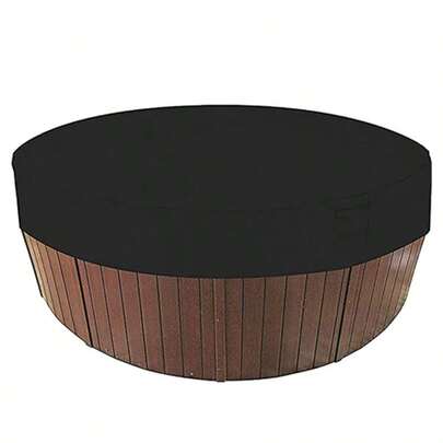 Outdoor Spa Hot Tub Cover Zwembad Ronde Stofkap Heavy Duty Polyester Waterdicht Cover Zwembad Accessoires