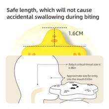 6pcs/Set Baby Cartoon Suction Cup Rotating Teether Toys, 0-1 Year Old Infant Finger Spinning Gyro Silicone Chewable Bathtub & Dining Chair Toys - Multicolor - View 6