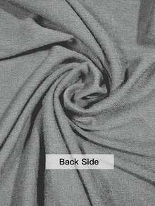 女式休闲运动侧条纹夹克和裤子套装 - 灰色 - 查看 7