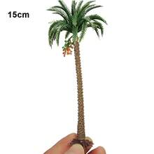 5pcs 6/9/12/15cm Simulation Model Green Trees,Succulent Micro Landscape Decoration Background Plant Sand Table Building,Model Tree African Sunflower With 6-Foot,Qatar,Uae,Toys,Miniature Tree