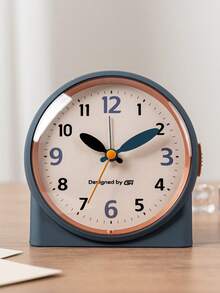 This 4.5-Inch Bedroom Music Alarm Clock Features Silent Operation And A Stylish Design That Easily Blends Into Your Bedroom, Office, Or Dorm Room, Making It The Perfect Addition To Any Space. It Features A Night Light And Snooze Function And Is Powered By Two AA Batteries (Batteries Not Included). - Multicolor - View 18