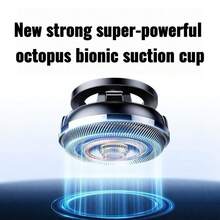 MagSafe Car Magnetic Phone Holder With Vacuum Suction, Innovative All-Metal Support Arm Unlikely To Break. Enlarged Vacuum Suction Magnetic Phone Holder With Foldable Telescopic Design. Dual-Sided Magnetic Phone Holder With Suction Cup, Multi-Functional Dual-Sided Magnetic Phone Holder Compatible With Apple And Android Phones. - Suction Cup Holder - View 5