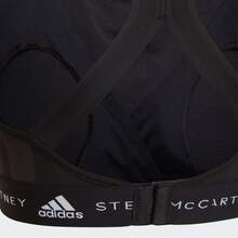 Adidas Women's SMC Medium Support Criss-Cross Back Sports Bra HG1289 - Black - View 4