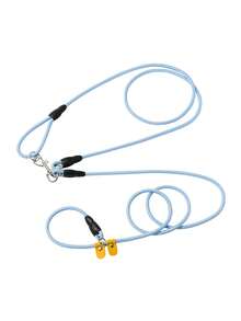 Hands-Free Dog Leash With Crossbody Design, Pet Dog Slip Lead, No-Pull Sliding Dog Leash, Dog Rope, Dog Leash, P Chain Dog Walking Leash, Escape-Proof Heavy Duty Dog Chain For Medium/Large Dogs, Pet Supplies