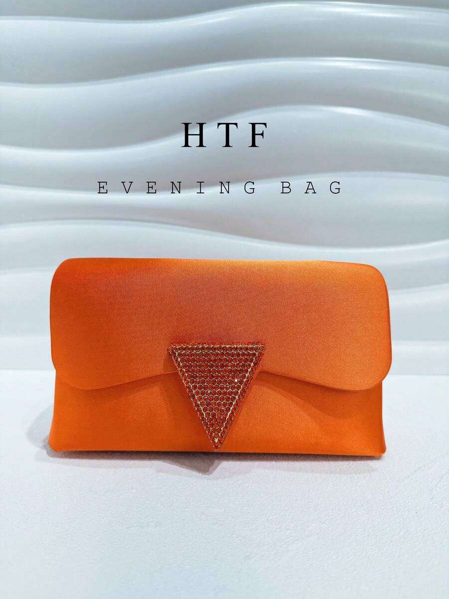 Women's Evening Bag Ladies Day Clutch Envelope Handbag Daily Clutch Wedding Party Bling Gold Chain Crossbody Bags Evening Envelope Handbag Prom Sequin Clutch Purse Chain Shoulder Cross Body Bag For Party