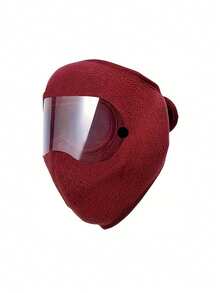 1 pezzo Maschera invernale per il viso completo con visiera anti-appannamento - Copertura antivento staccabile per ciclismo/guida, cinturino regolabile e fodera termica spessa, protezione dal freddo unisex