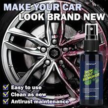 JB-XPCS 车轮清洁喷雾 | 多用途轮毂铁粉去除剂 | 易于使用的扳机式喷嘴 | 适用于所有车型 - 黑色 - 查看 1