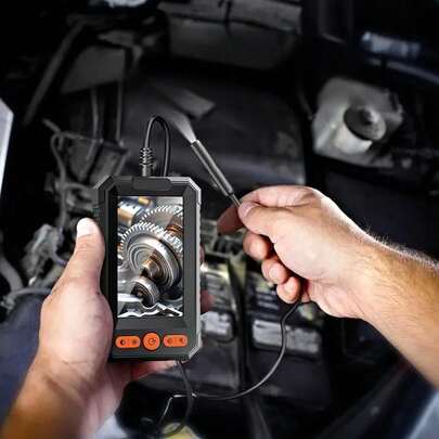 Endoscope - 4.3-Inch IPS Screen, 1080P HD, 16.5FT Flexible Cable, 8LED Industrial Pipe Inspection Scope