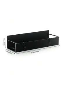 1/2 Pcs Magnetic Spice Rack Organizer, Suitable For Refrigerator And Oven, Black Fridge Storage Rack - Multicolor - View 13