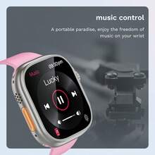 1.83" Full Touch Screen Multifunctional Outdoor Sports Smart Watch, Supports Wireless Calling & Messaging, Music Playback, Fitness Tracker, Gift For Women & Men, Birthday Gift