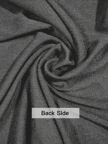 女式休闲运动侧条纹夹克和裤子套装 - 深灰色 - 查看 7