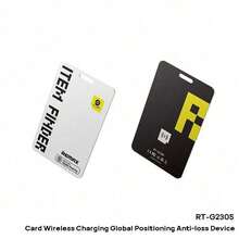 REMAX RT-G2305 Anti-Lost Tracker, Long Battery Life, Waterproof Wireless Charging, Stable Connection, Multi-Scene Compatibility, Black