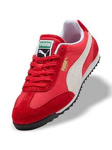 Puma 彪马 ARIZONA NYLON WNS 女子运动休闲鞋尼龙绒面革红色轻便 404258-20 - 紅色 - 查看 4
