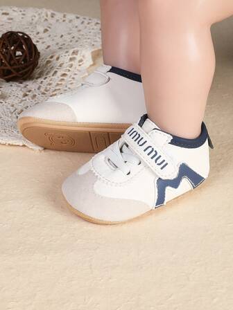 Vår- och höstskor för småbarn, för pojkar och flickor, 3-6-9 månader, lätta, halkfria och slitstarka sportskor, halkfria spädbarnsskor