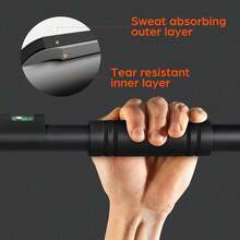 Adjustable Pull-Up Bar, Maximum Load 1080KG, Chin-Up Bar, With 5 Locks And Anti-Slip Function, No Drilling Required, No Holes Needed, Home Fitness Equipment For Strength Training - 黑色 - 查看 3