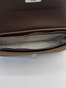 2025 New Vintage Elegant Mara Leather Matte Shoulder Bag, Niche Design Small Square Underarm Bag