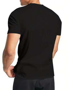 Camiseta mexicana del Día de Muertos: estampado colorido de mariachi mexicano y esqueleto de catrina, Ajuste regular para disfraces de Halloween y ropa informal: tela suave y elástica para mayor comodidad. - Negro - Ver 2