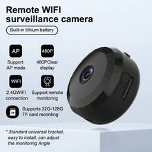 YAZAPE 4pcs Wireless WiFi Camera Security House Room Body Cameras Nanny Cam Smart Home Indoor Outdoor Cams Pet Dog Baby Camera 720P House Portable Camera Mini Room Night Vision Camera No Need WiFi Door Camera - 4 chiếc - Xem 6
