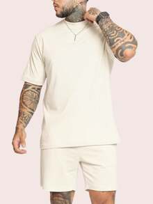 Kit Set T-Shirt Shorts Sweatshirt Cotton Style Stylish Foreign Blogger End Of Year Christmas Promotion - 離開 - 查看 3