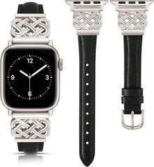 Smart Watch Strap - Black/Starlight - View 12