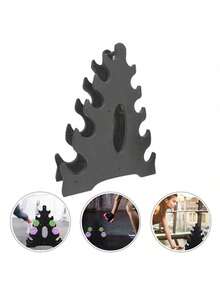 Compact Dumbbell Rack, Space-Saving Home Gym Dumbbell Holder, Triangular Weight Lifting Stand - Multicolor - View 5