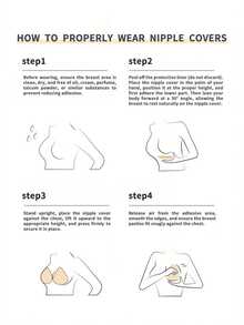 Sujetador adhesivo de color albaricoque - Material de bio-gel (adhesión fuerte, amigable con la piel), levantamiento y recogida del busto, lavable y reutilizable | Ideal para bodas/fiestas/citas/trajes sin espalda y playa, opción de regalo perfecta