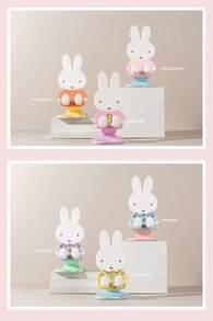 米菲折叠手机支架盲盒系列官方授权，多种可爱设计可折叠耐用手机支架，有趣的收藏桌面装饰，适合日常使用或创意礼物 - 彩色 - 查看 3