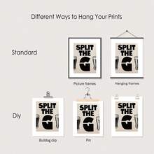 1幅复古啤酒杯帆布墙画海报，印有爱尔兰黑啤语录，饮酒主题墙饰，适用于客厅、办公室、卧室、走廊，无框。 - 彩色 - 查看 8