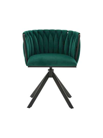 Fluwelen Seats Heavy Metal Frame, 180 Degree Swivel Function, Back, Zachte Luxurious Flexible Between Living Room, Budol Creative Workspace (Set Of 2) view 6