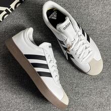 Adidas VL COURT BASE 2026 New Casual Sneakers, Low-Top Skateboard Shoes, Unisex Couple Shoes ID3711 - White - View 4